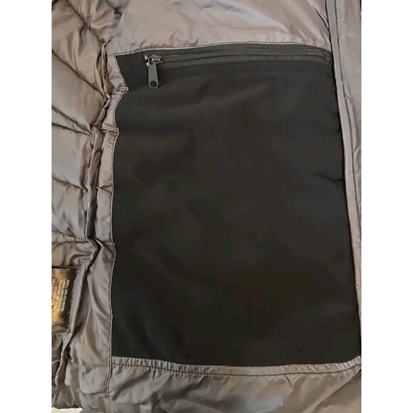 Orage Women's Black Quilted Puffer Down Coat Full Zip Size Small Packable t5 - Picture 8 of 10